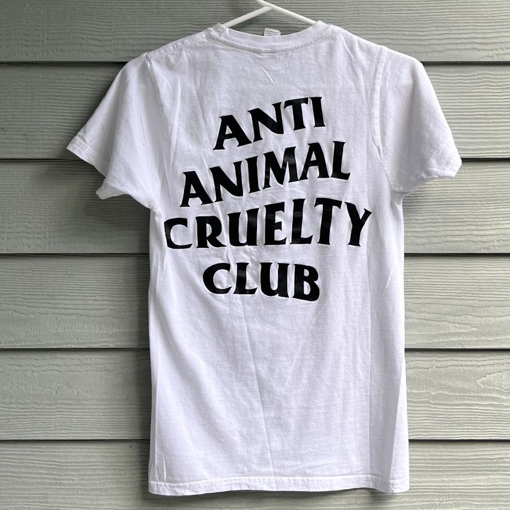 anti animal cruelty club shirt